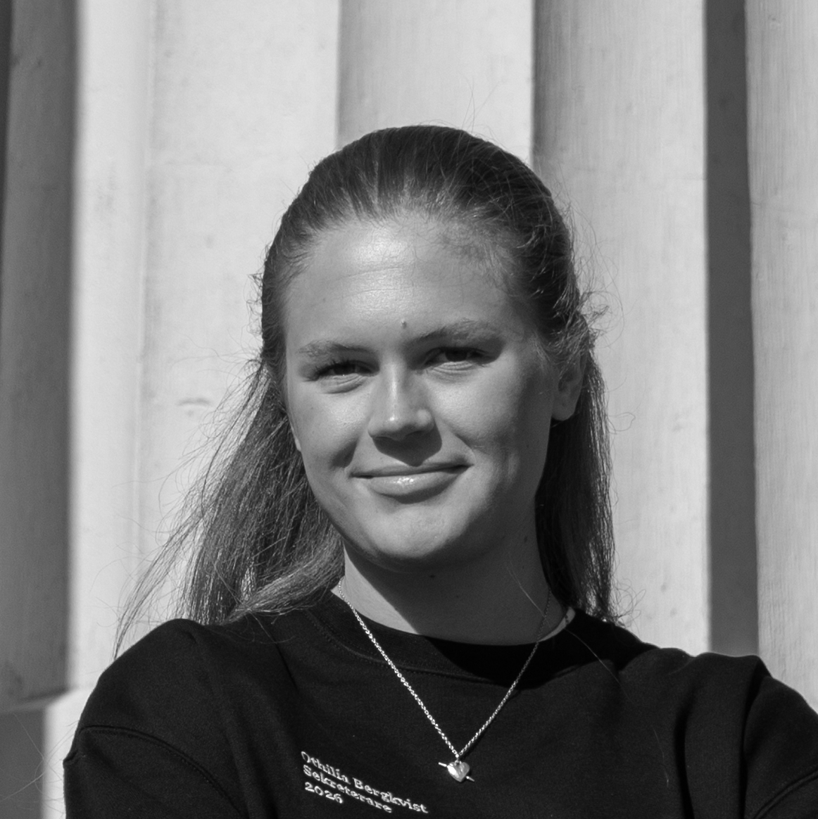Porträtt av Othilia Bergkvist, Sekreterare för STS-sektionen Uppsala