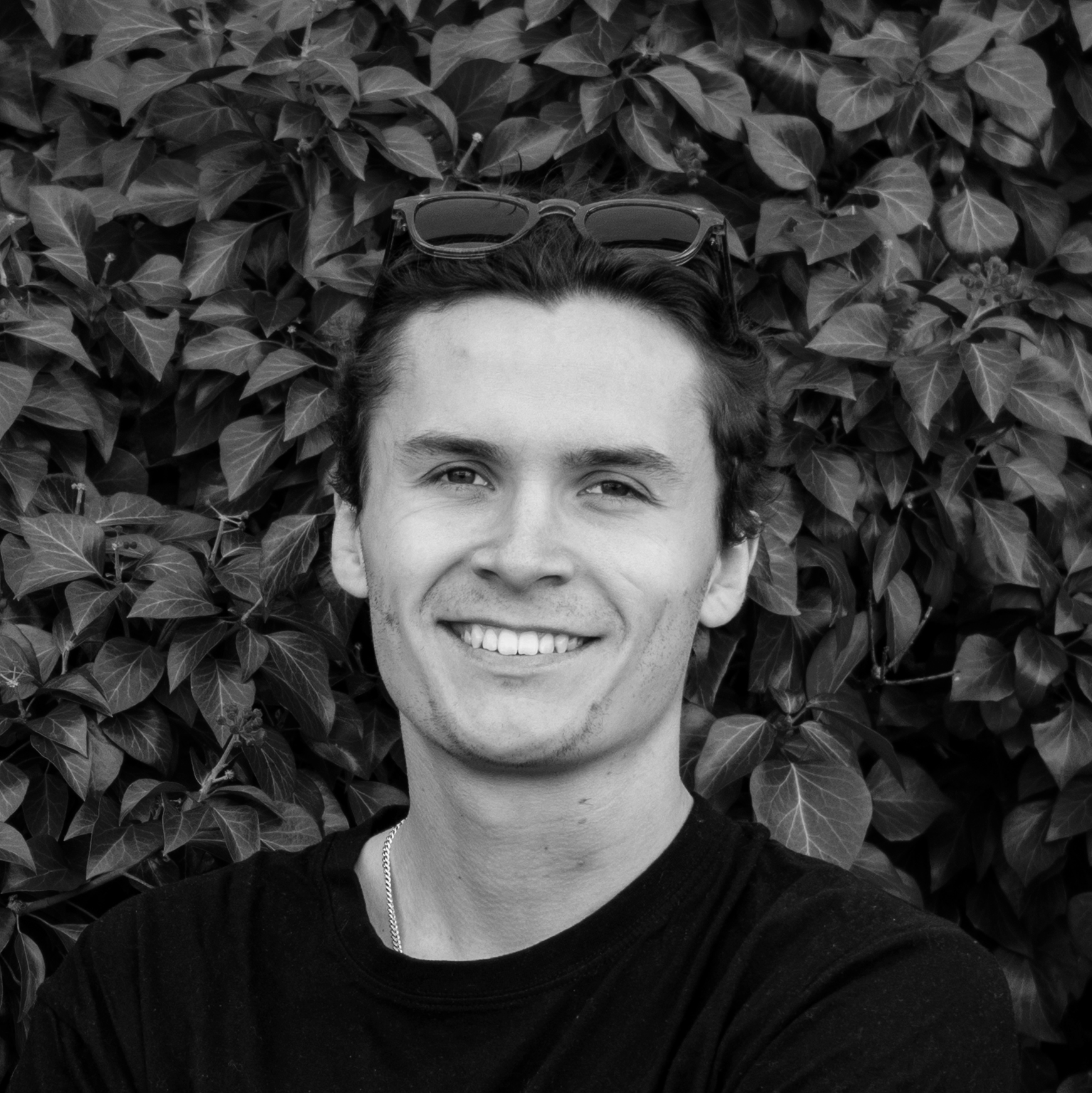 Porträtt av Simon Hagner, Alumnansvarig för STS-sektionen Uppsala